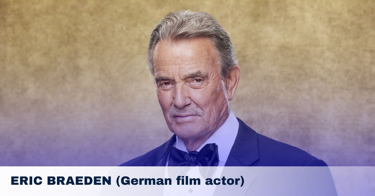 ERIC BRAEDEN (German film actor)