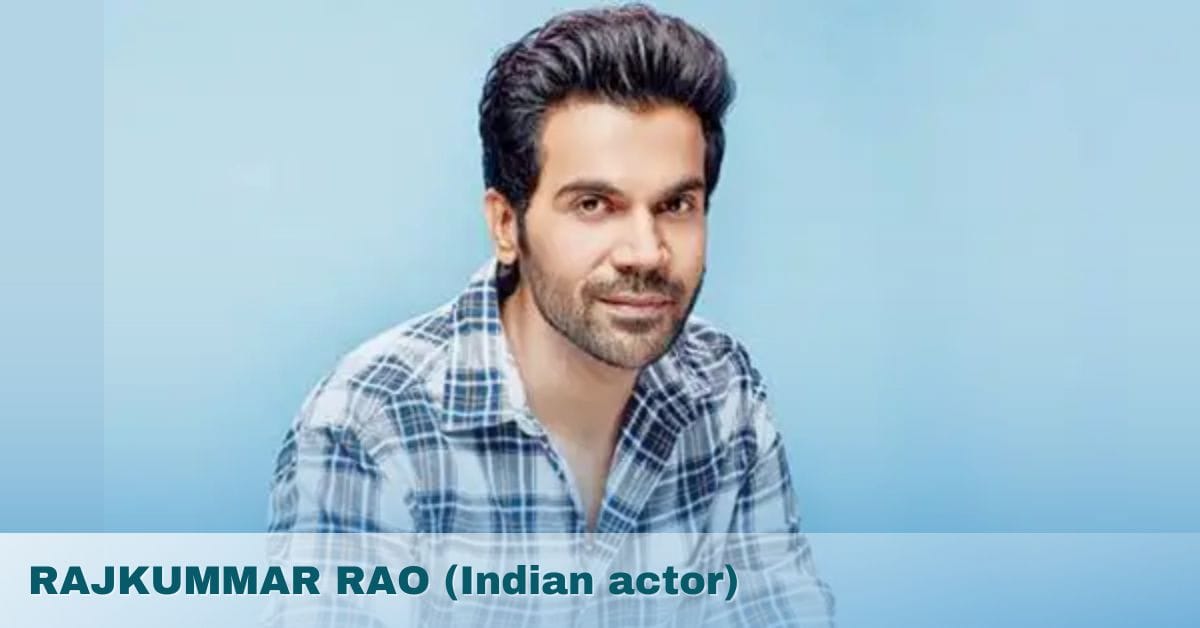 RAJKUMMAR RAO (Indian actor)