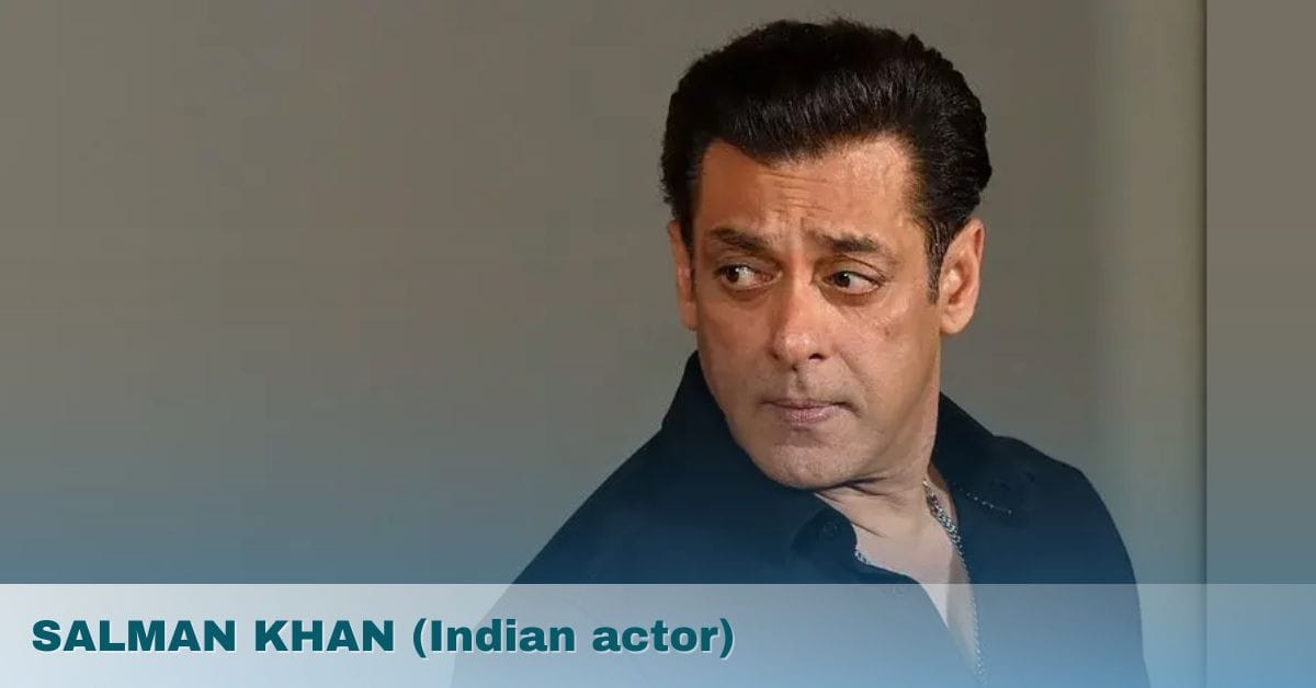 SALMAN KHAN (Indian actor)