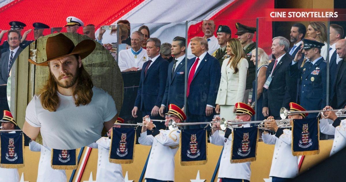 Warren Zeiders Honors Flag Day and Trump’s Birthday with Military Parade Performance
