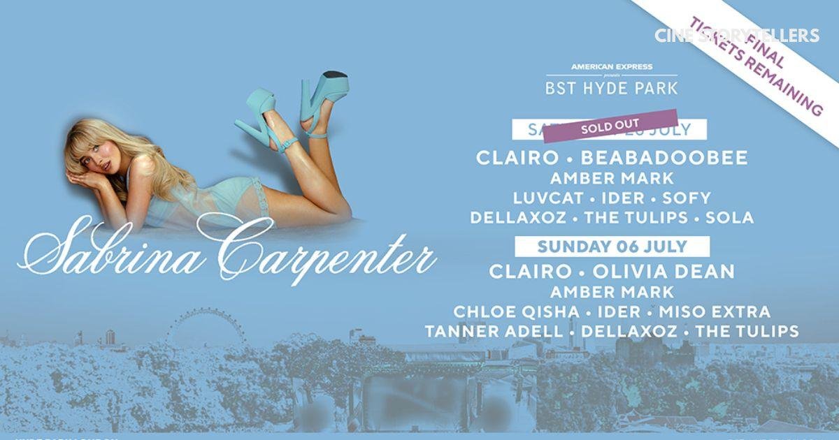 Sabrina Carpenter at BST Hyde Park 2025 – Full Setlist, Times, Tickets & More