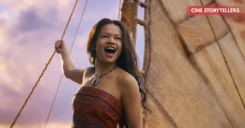 Dwayne Johnson & Catherine Laga’aia in Disney’s Live-Action Moana Teaser
