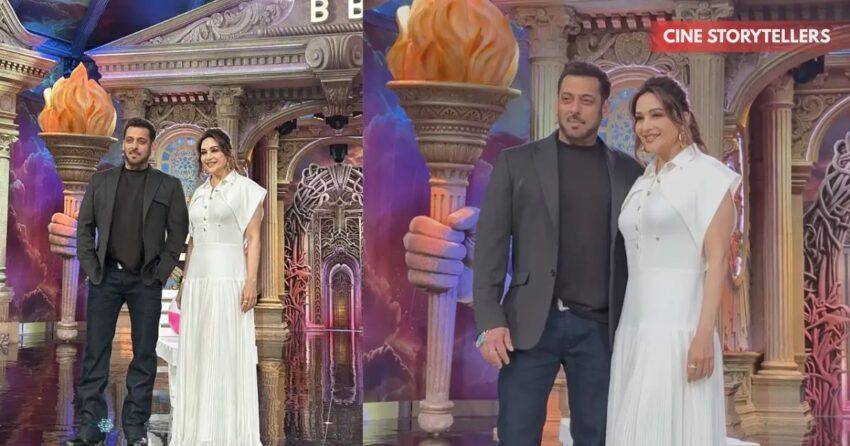 Madhuri Dixit Reunites with Salman Khan on Bigg Boss 19 - Fans Go Wild