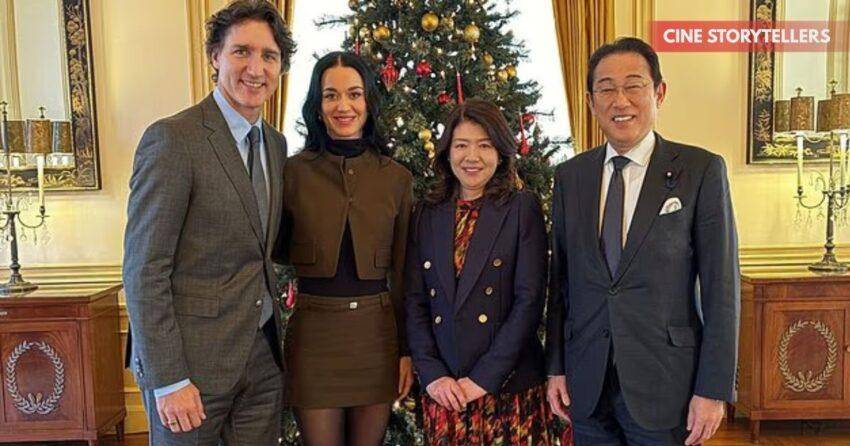 Katy Perry and Justin Trudeau’s Unexpected Photo Moment With Former Japanese PM